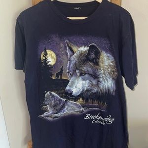 RARE Vintage 1990s Wolves Breckinridge Colorado T-shirt